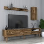 Hanah Home Valensiya Mueble de TV Nogal
